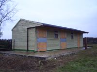 2 Loose Boxes and a Tack Room on a Metal Skid