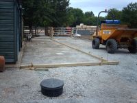 Preparing the shuttering