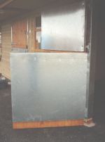 Metal Plates to back of stable doors