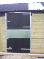 Stable Doors painted with ebony protek. Contact us for further details.