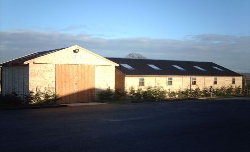 An example from the American Barn Range here placed side by side with a Warwick Buildings Storage Unit for convenience and cover 